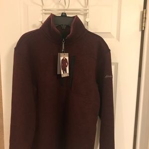 Eddie Bauer fleece 1/4 zip pullover